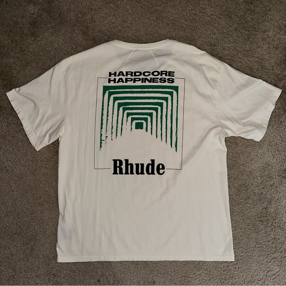 RHUDE ‘Hardcore Happiness’ T-Shirt